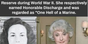 Maude, one hell of a marine.