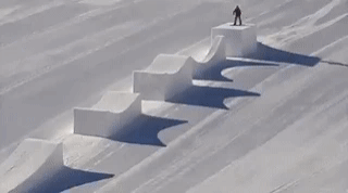 Snowboarding seems fun. 