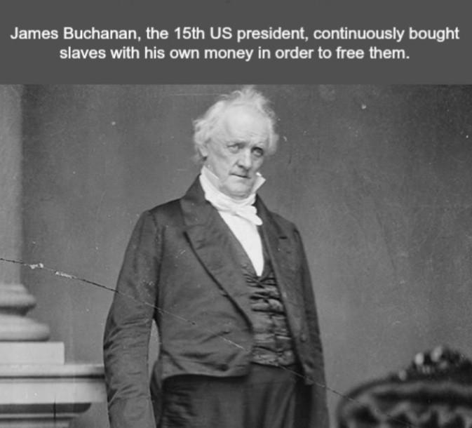 James Buchanan was before his time.