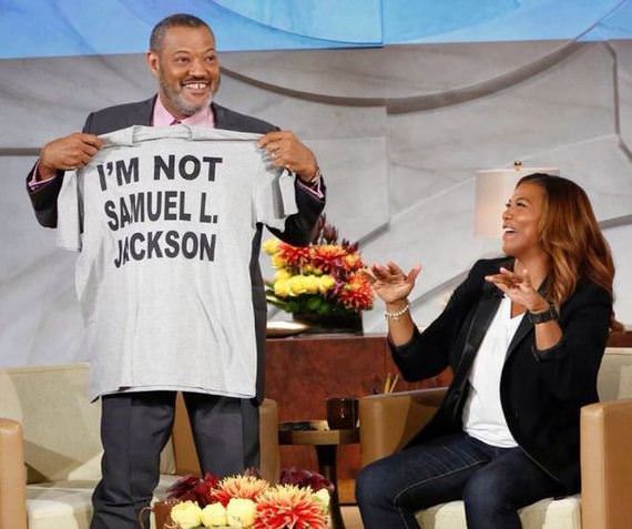 Morgan Freeman showing Oprah he's not Samuel L. Jackson