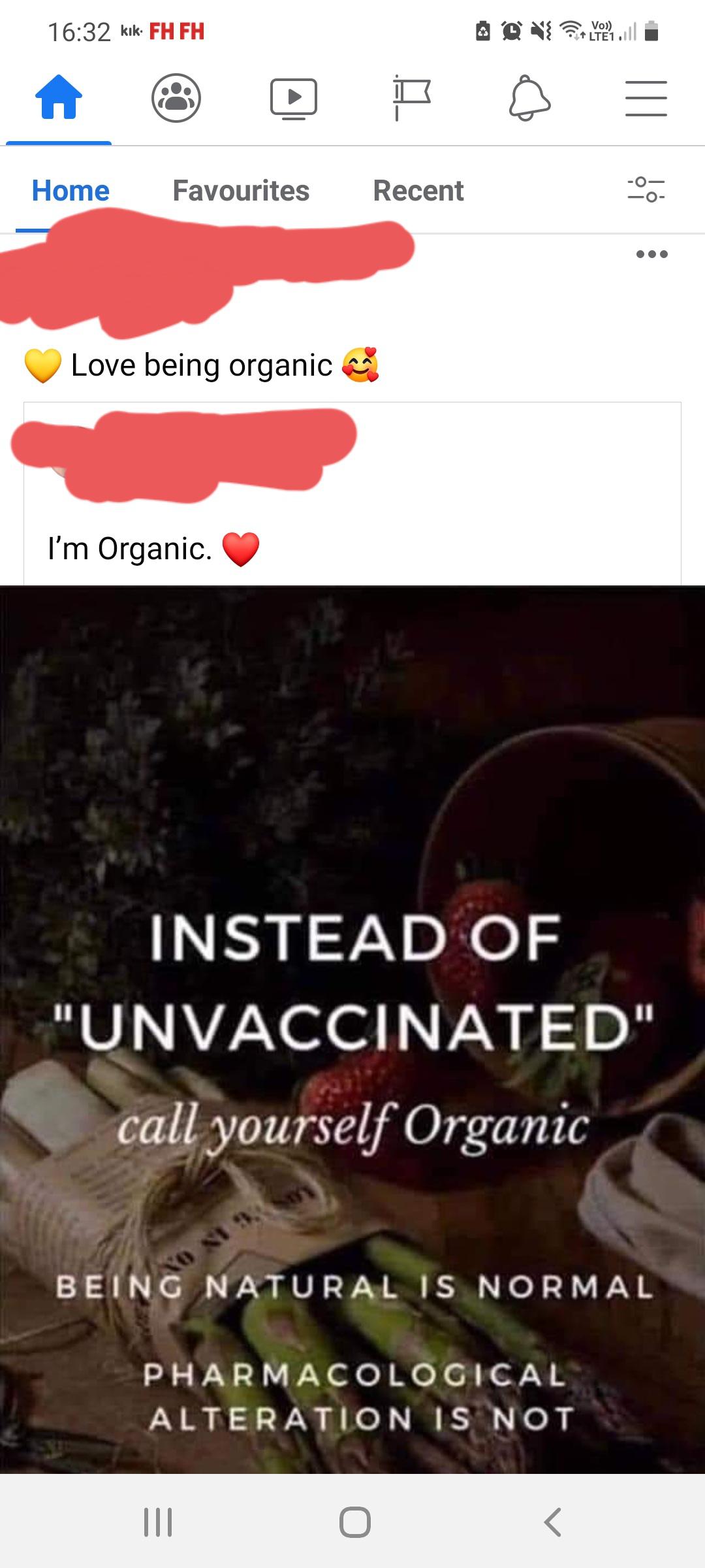 Smallpox is organic, also.