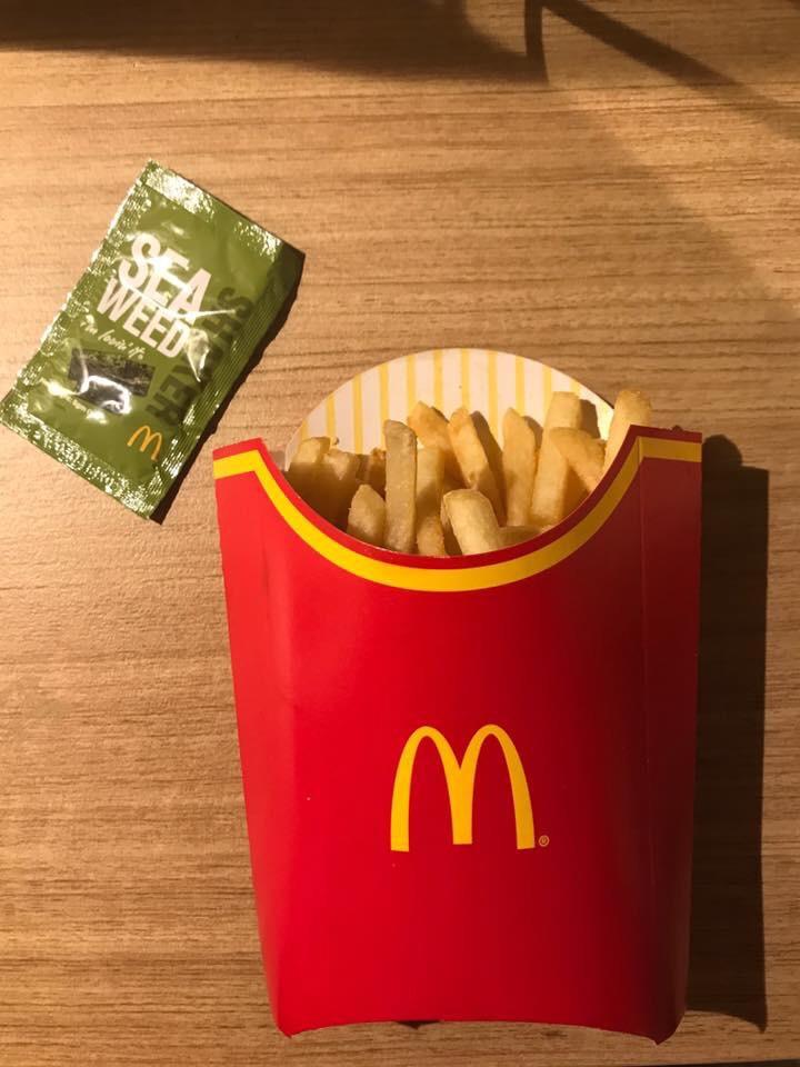 McDonalds in Japan offers seaweed flakes for your fries.