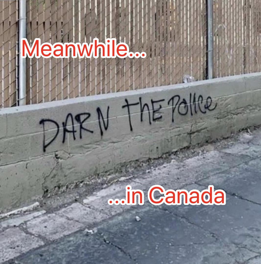 The Canadians are getting flustered.