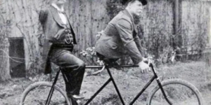 Biker bros circa 1890