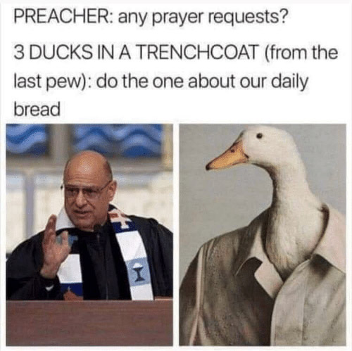 Give us the Jesus bread!