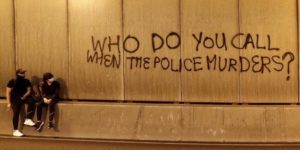 HK graffiti asking a poignant question.