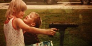 Before the orange tips came default on toy guns, circa 1985.