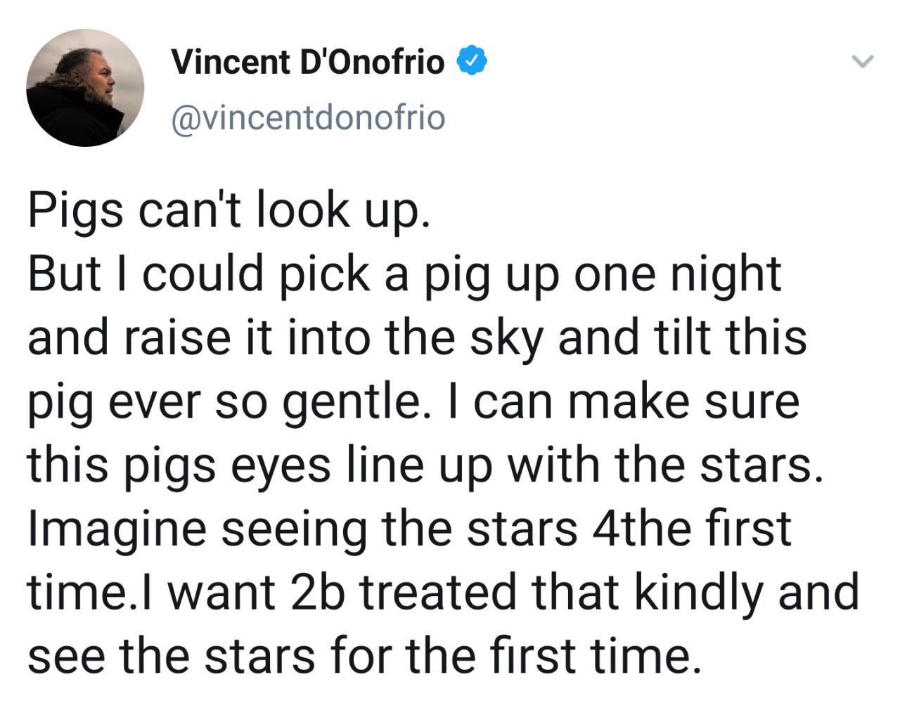 Pigs deserve more than humans are capable of giving.