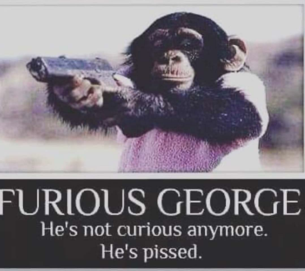 Rarely trust a primate...