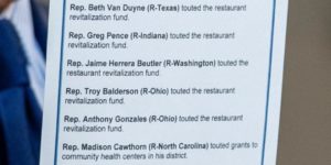 Reps who voted no on Covid relief bill, but like talking about it anyway…