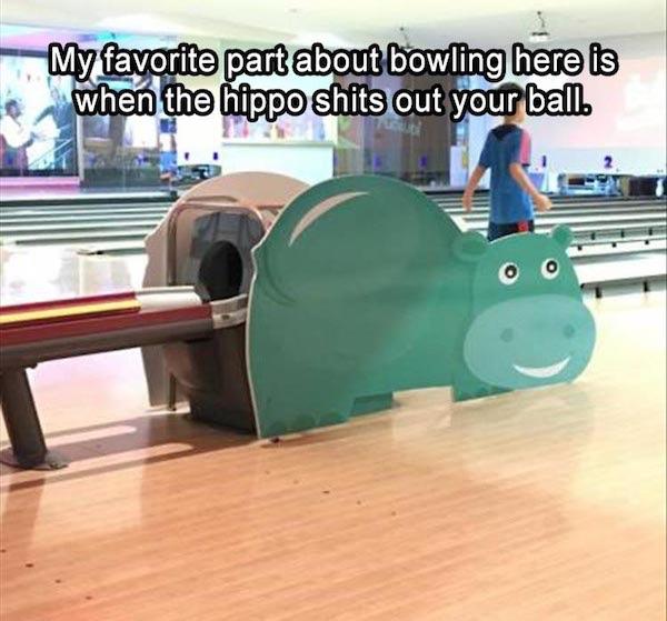 My favorite part of bowling.