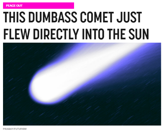 Don't comet suicide