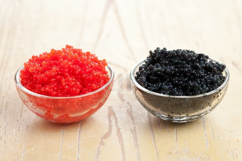 Caviar of a non-smoker salmon vs heavy smoker.