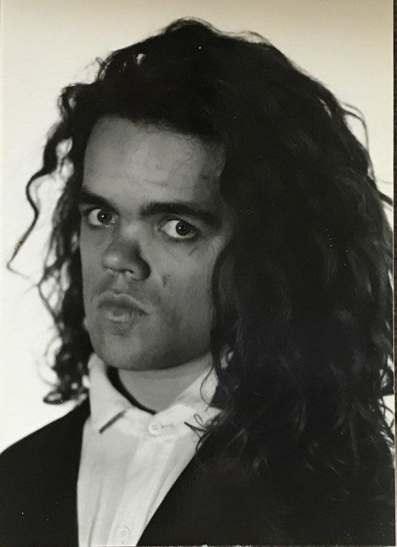 Peter Dinklage 80's head shot.