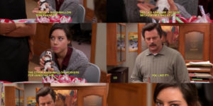 Marshmallow Ron Swanson