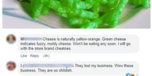 Green is the colour of a good joke.