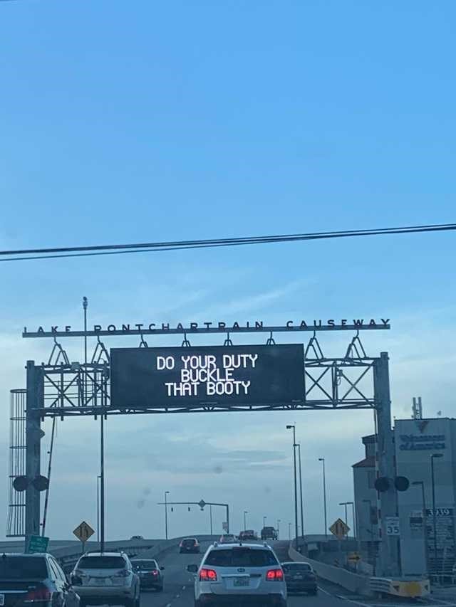 finally a highway sign i'll listen to
