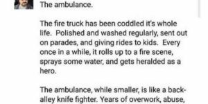 ambulance knife fighter