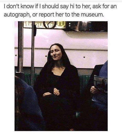 mona lisa escaped