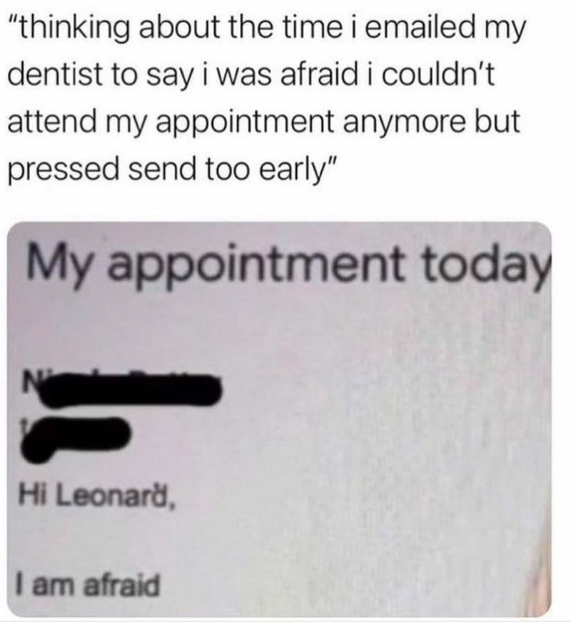 i am afraid