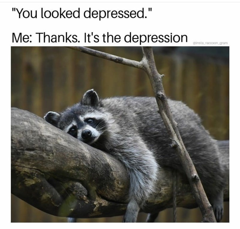 it's the depression