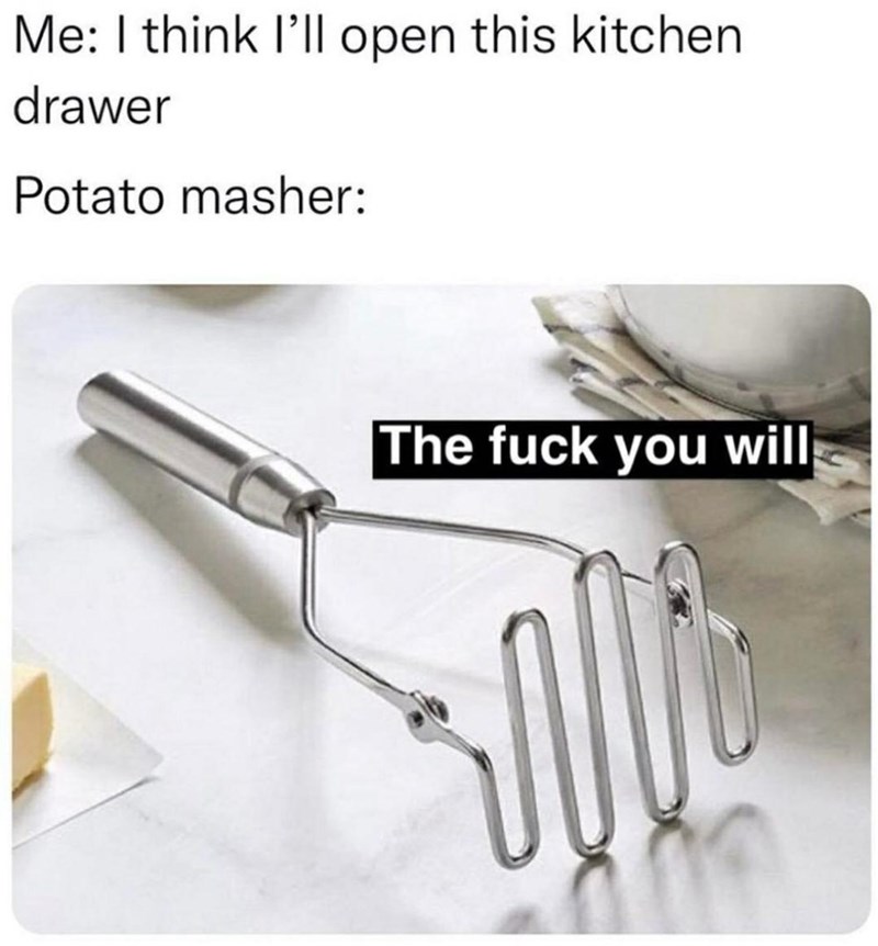 does anyone actually use the potato masher?