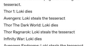 loki always makes the same mistake twice