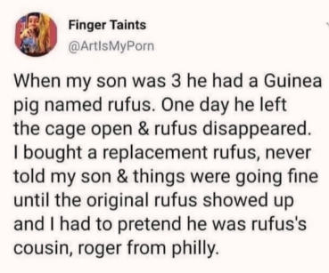 that's roger, from philly