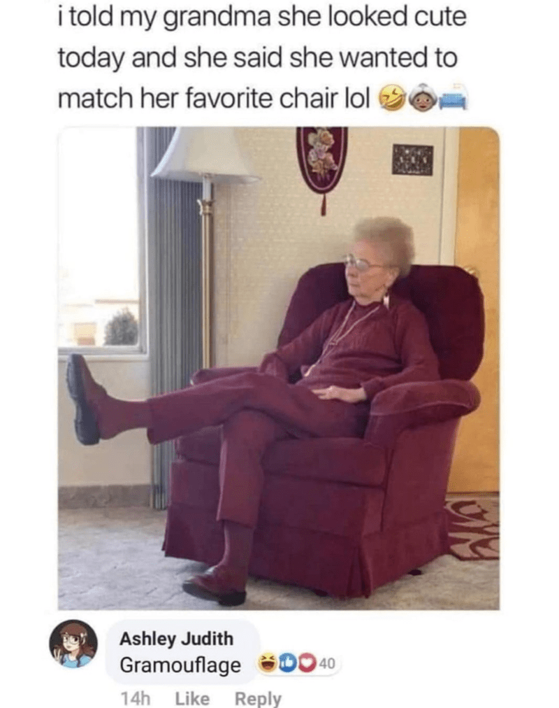 yes, grandma, yes!