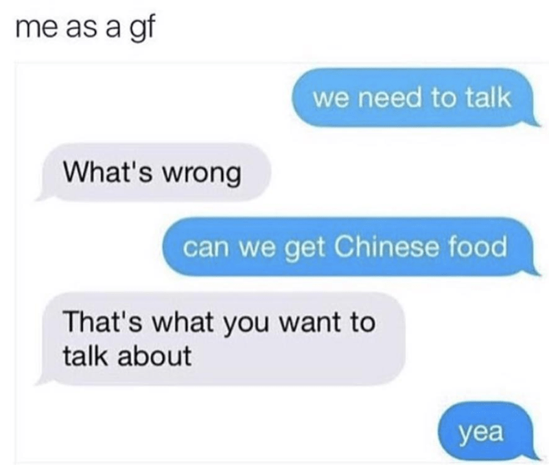 chinese food sounds good