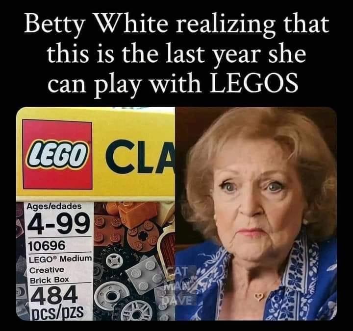 don't limit Betty white