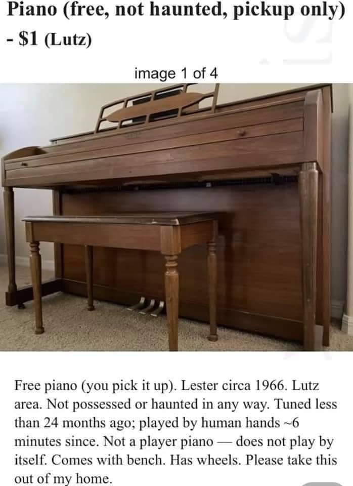 did a haunted piano write this?