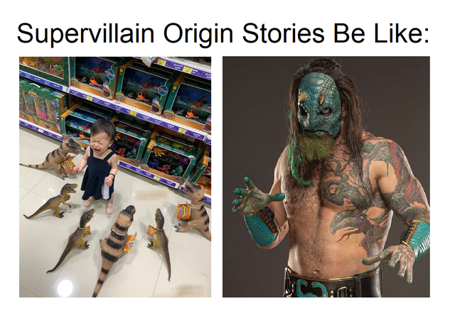 every great villain needs an origin story