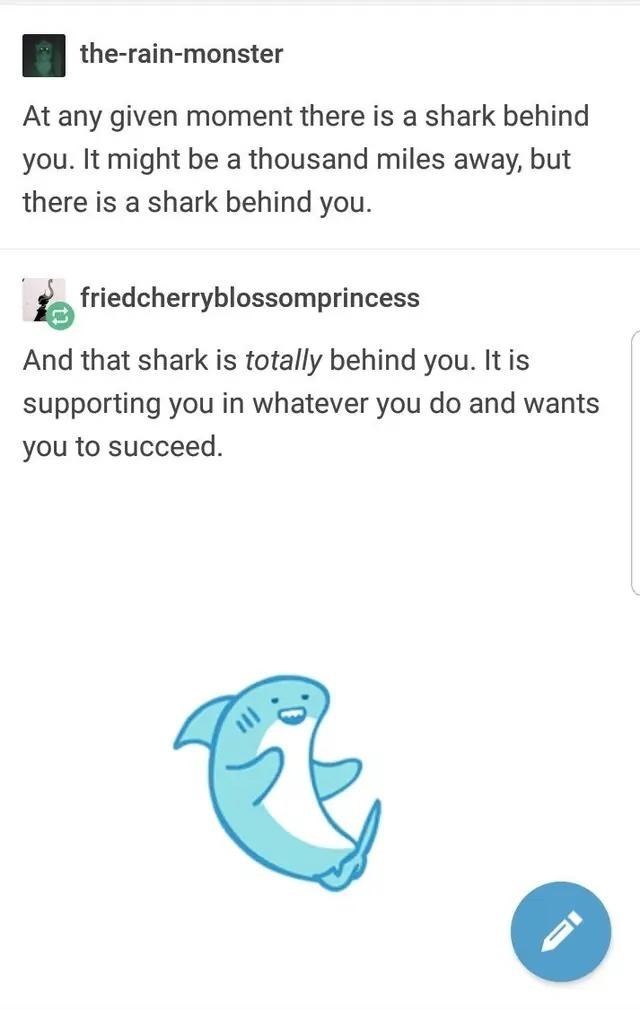emotional support shark