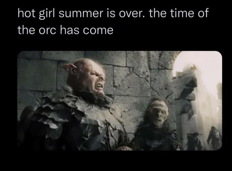 orcs shall inherit the winter