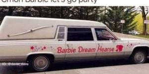 barbie dream hearse