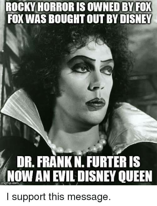 evil disney queen frank n. furter