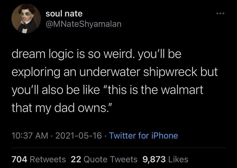 and you won't even question it
