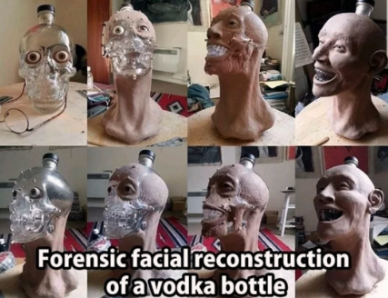 crystal reconstructed face vodka
