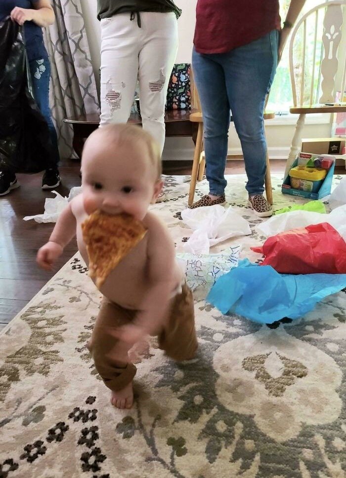 pizza thief!