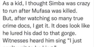 simba would get life