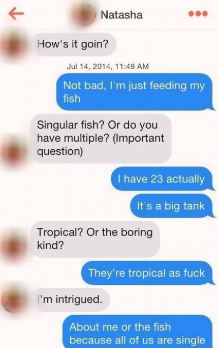 i find your tropical fish intriguing