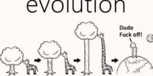 there’s no stopping evolution