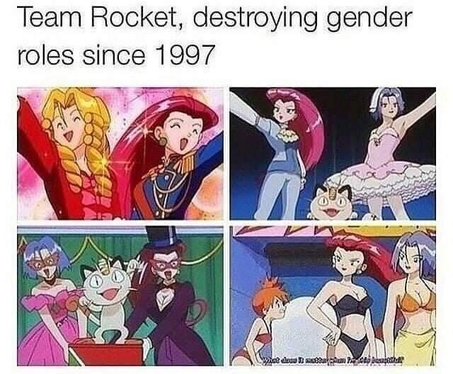 team rocket blasting off again!