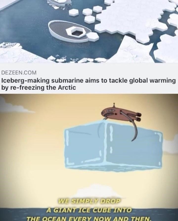 the solution is to add ice