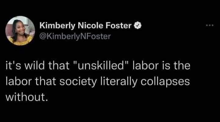 all labor is skilled labor