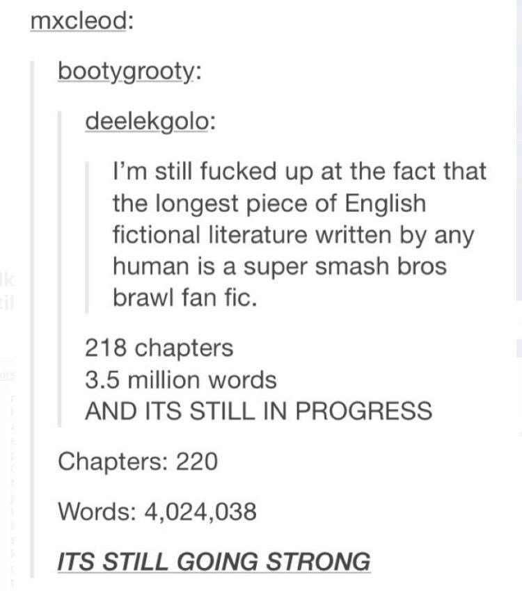 never ending smash