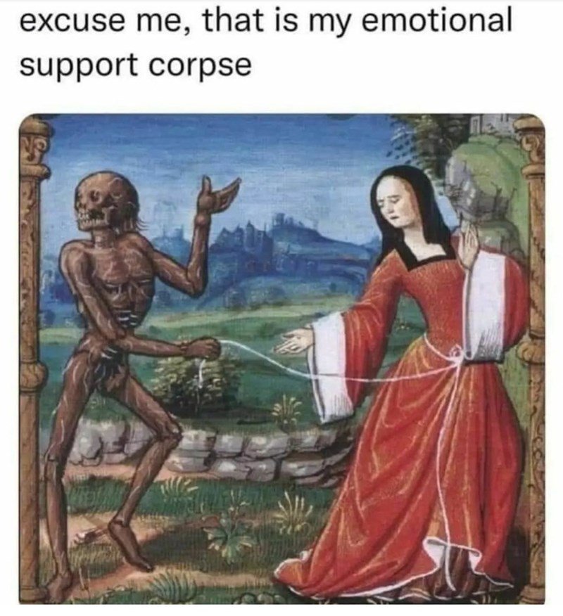 emotional support corpse
