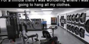 laundromat gym combo