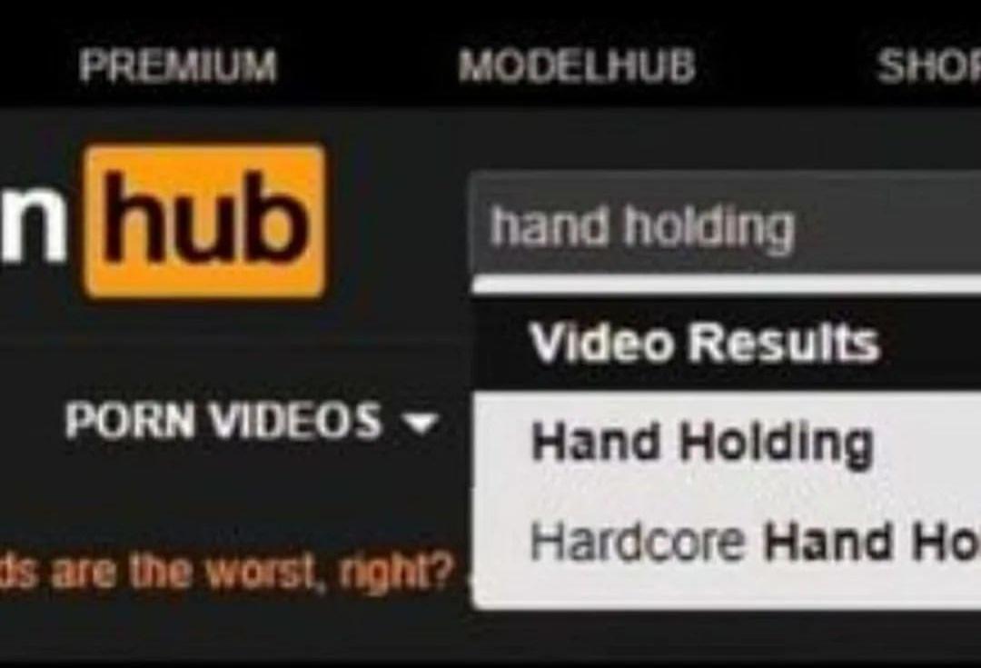 hardcore handholding is a sin